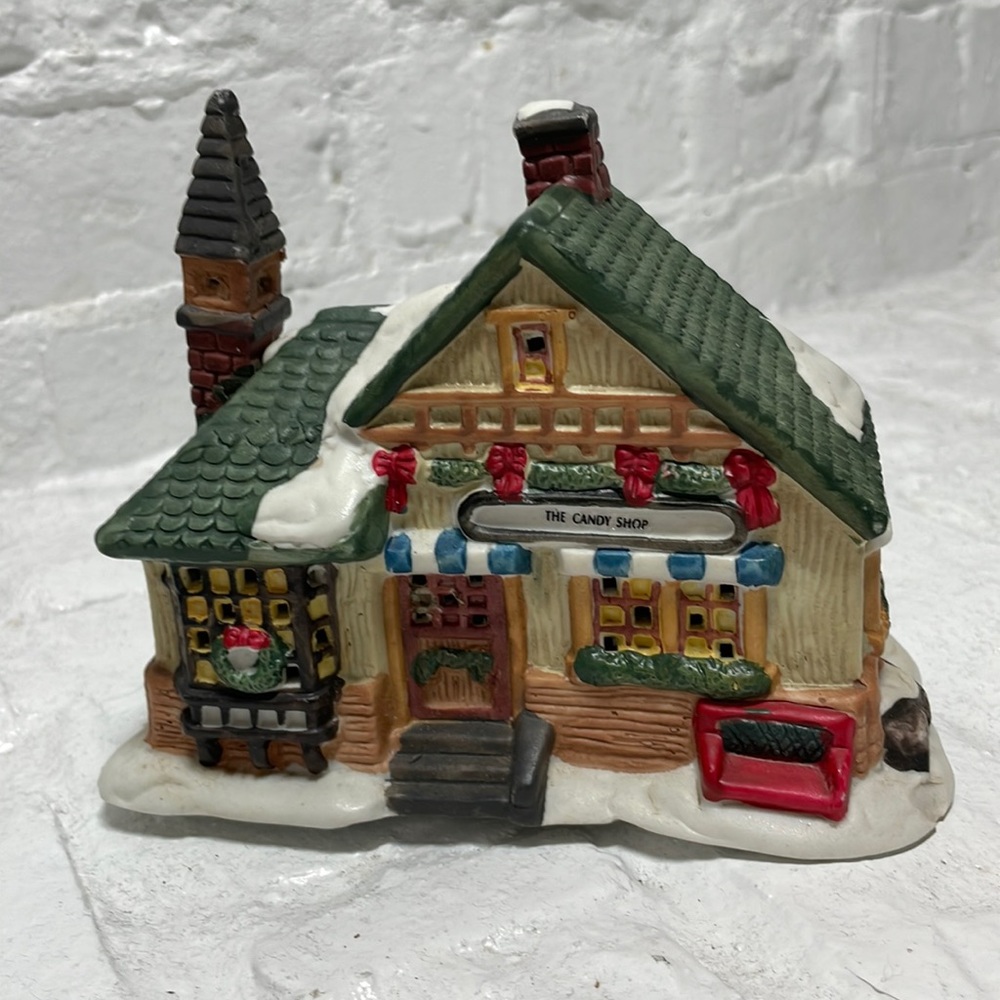 Candy Store, ceramic Christmas Village
